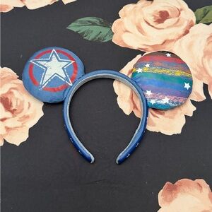 Disney Parks 2023 Pride Collection America Chavez Minnie Mickey Ear Headband